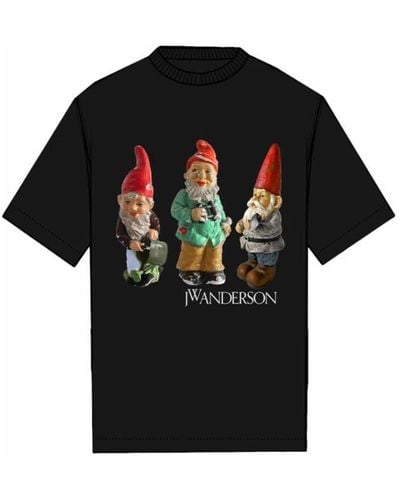 JW Anderson T-Shirts - Black