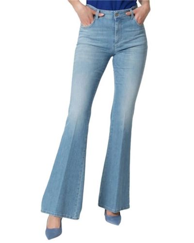 Kocca Jeans > flared jeans - Bleu