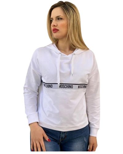 Moschino Sweatshirts & hoodies > hoodies - Blanc