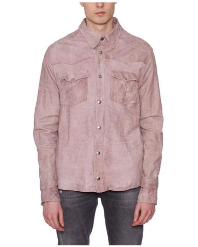 Giorgio Brato Shirts > casual shirts - Violet