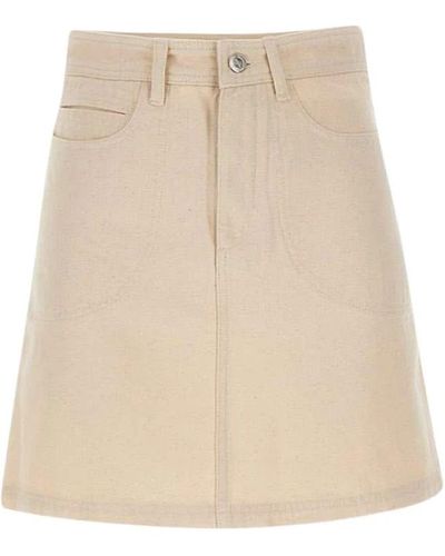 A.P.C. Short Skirts - Natural