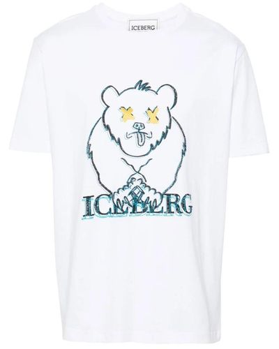 Iceberg T-shirts - Blau