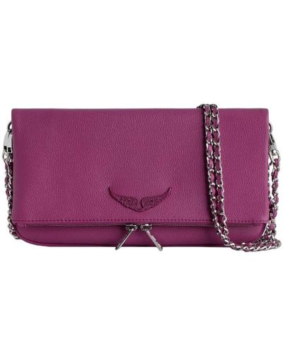 Zadig & Voltaire Cross Body Bags - Purple