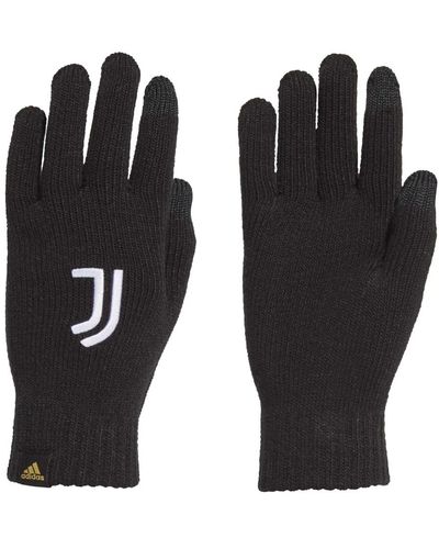 adidas Juve gloves nero bianco stagione invernale