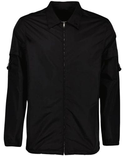 Givenchy Klassisches hemd mit reißverschlusstaschen - Schwarz