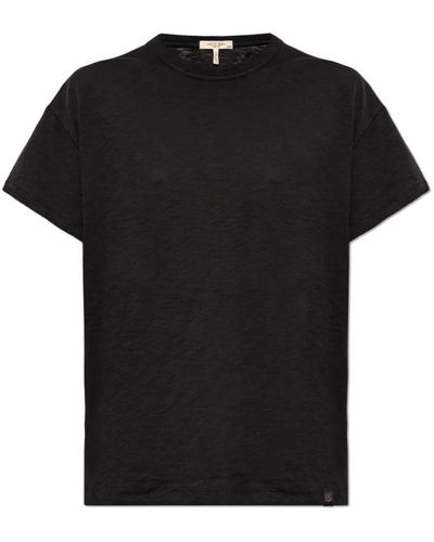 Rag & Bone Camiseta de algodón pima - Negro