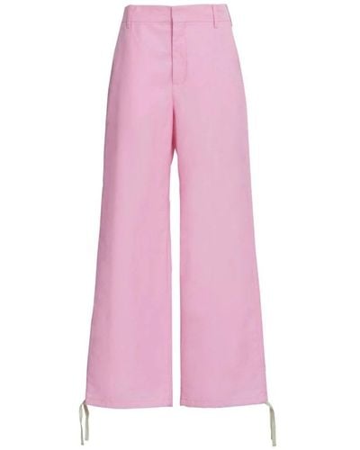 Marni Wide Trousers - Pink