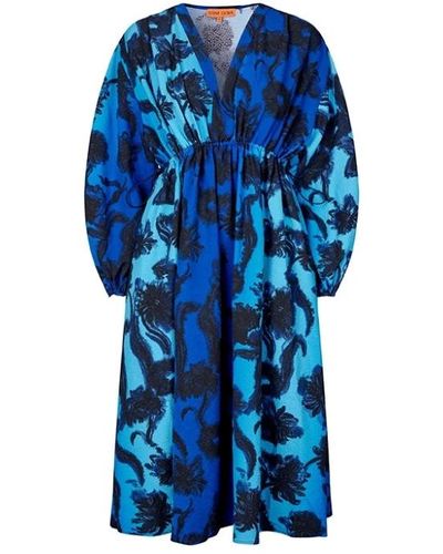 Stine Goya Midi dresses - Blau