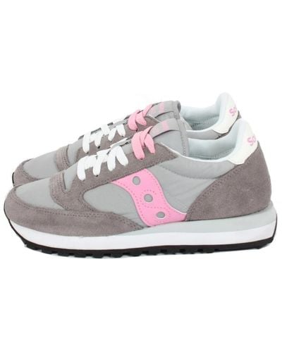 Saucony Sneakers jazz original grigio/rosa per donne
