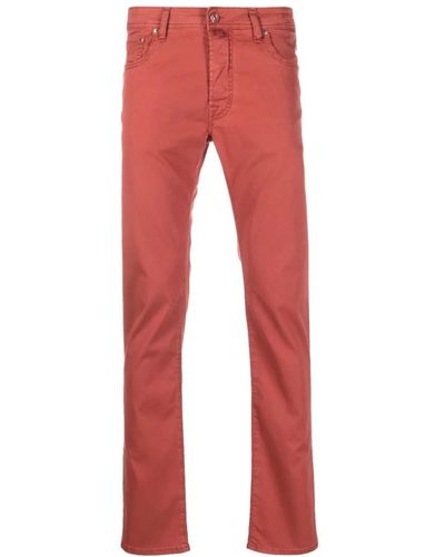 Jacob Cohen Slim-fit jeans - Rosso