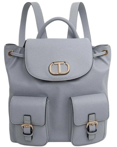 Twin Set Backpacks - Grey