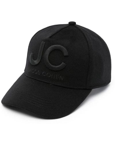 Jacob Cohen Caps - Black