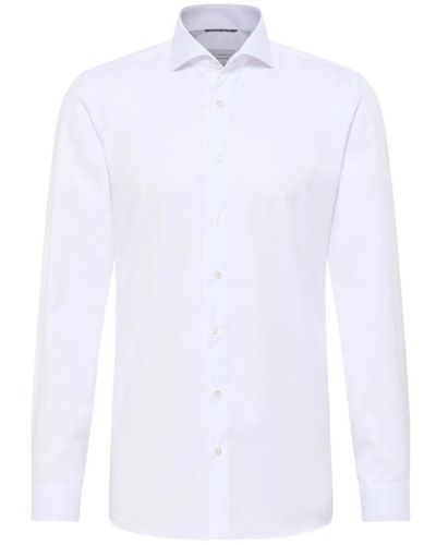 Eterna Camicie bianche a maniche lunghe - Bianco