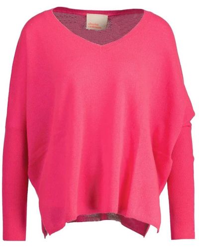 ABSOLUT CASHMERE V-Neck Knitwear - Pink
