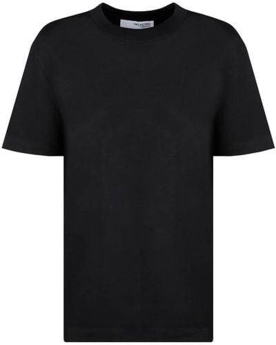 SELECTED Stylische t-shirts und polos - Schwarz