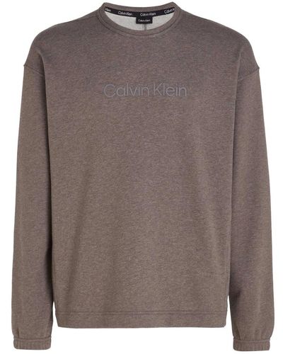 Calvin Klein Ck performance pw sweater – pullover - Braun