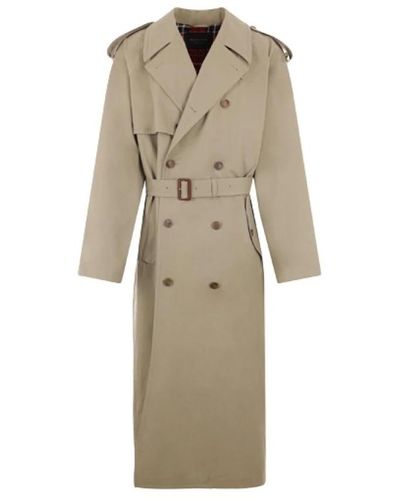 Balenciaga Coats, mäntel für männer - Natur