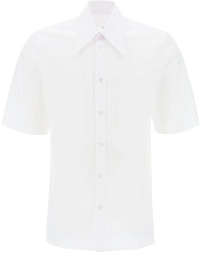 Maison Margiela Short sleeve shirts - Weiß