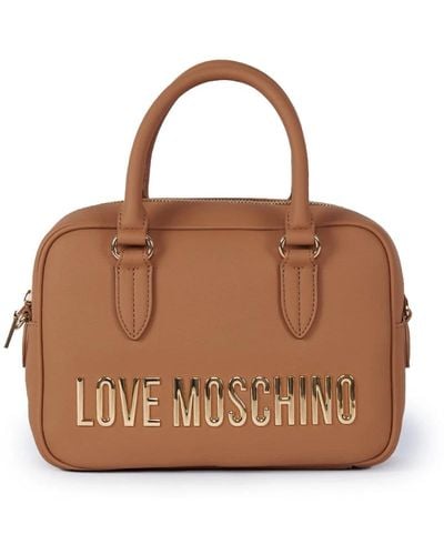 Love Moschino Cross Body Bags - Brown