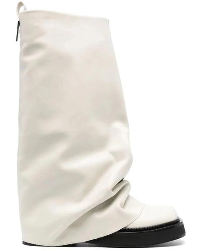 The Attico Weiße ankle boots für frauen