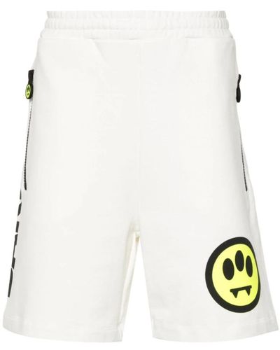 Barrow Sweatshorts 002 stylische casual shorts - Weiß