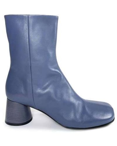 Halmanera Heeled Boots - Blue