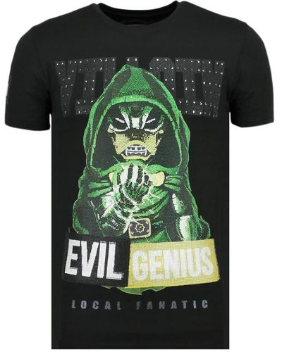 Local Fanatic Villain duck rhinestones - t-shirts online kaufen - 6325z - Grün