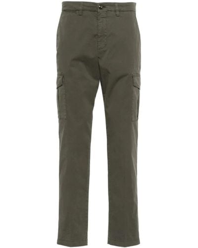 BRIGLIA Slim-Fit Trousers - Green