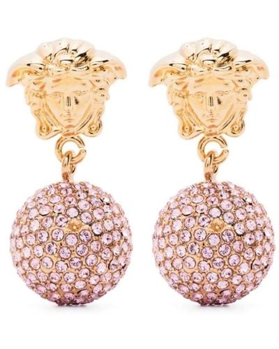 Versace Earrings - Pink
