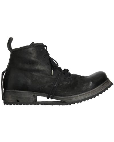 Boris Bidjan Saberi Shoes > boots > lace-up boots - Noir