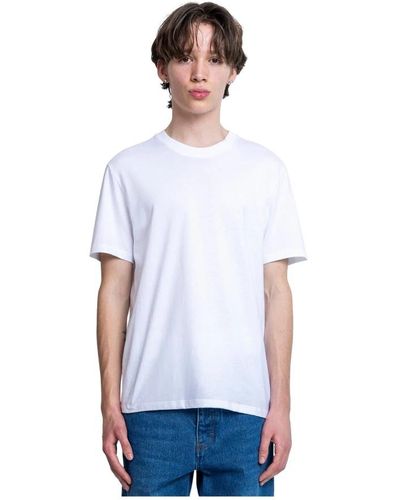 Ami Paris Herz-t-shirt in weiß