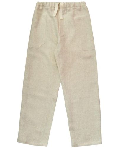The Silted Company Trousers > straight trousers - Neutre