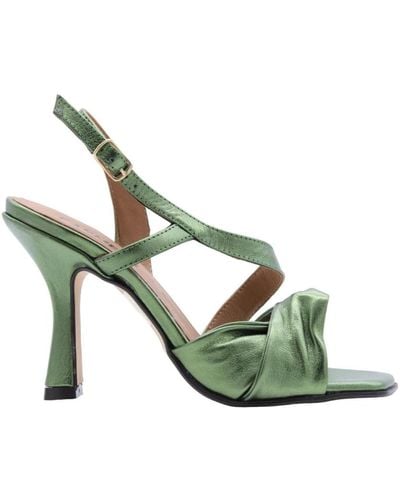 Carmens High Heel Sandals - Green