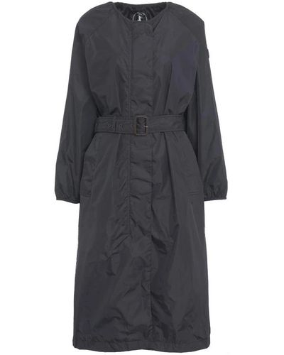 Save The Duck Belted Coats - Grey