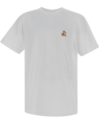 Maison Kitsuné Tops > t-shirts - Gris