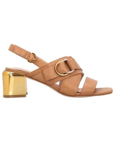 Pinko High Heel Sandals - Brown