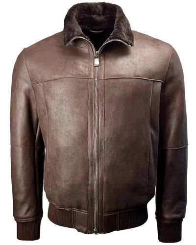Gimo's Leather Jackets - Brown