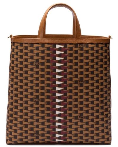 Bally Tote Bags - Brown