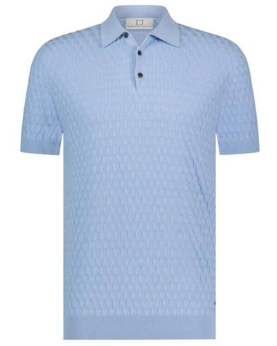 Born with Appetite Polo Shirts - Blue