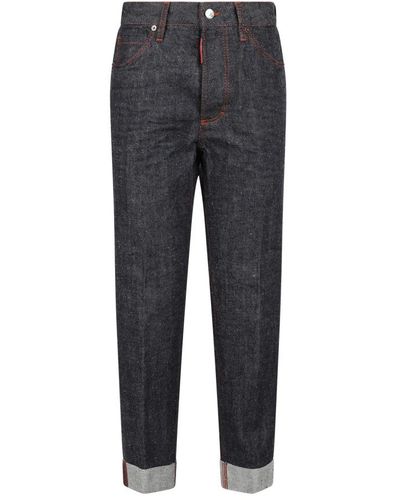 DSquared² Cropped Jeans - Gray