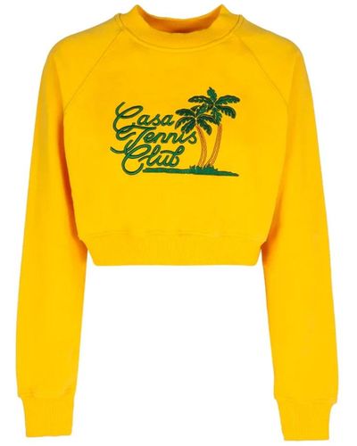 Casablanca Sweatshirts - Yellow