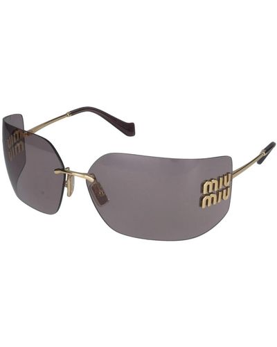 Miu Miu Stylische sonnenbrille 0mu 54ys,stylische sonnenbrille - Mettallic