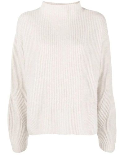 LeKasha Knitwear > round-neck knitwear - Blanc