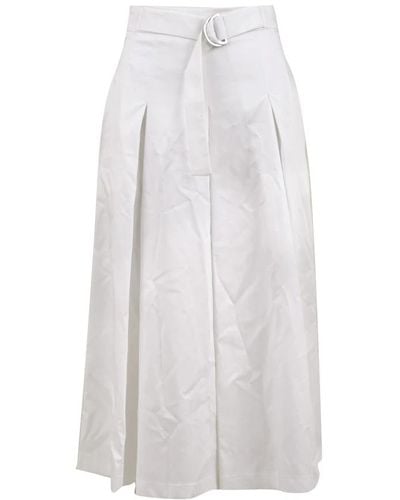 Drumohr Midi Skirts - White