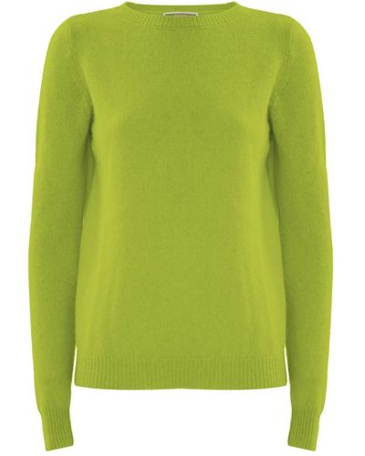Kocca Suéter doble suavidad de mezcla de angora - Verde