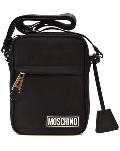 Moschino Cross Body Bags - Black
