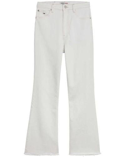 Tommy Hilfiger Jeans tommy harper hr flare ank bianco - Grigio