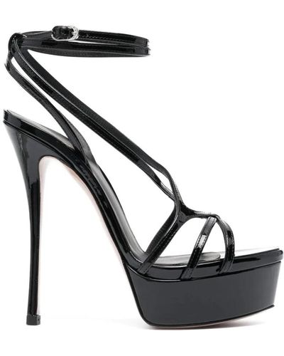 Le Silla High Heel Sandals - Black