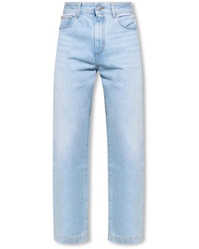 Gcds Jeans > Straight Jeans - Blauw