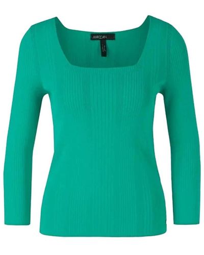 Marc Cain Round-Neck Knitwear - Green